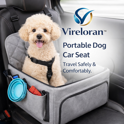 Vireloran™ Travel-Ready Pet Car Seat