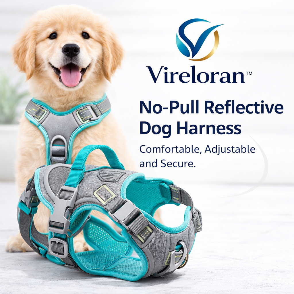 Vireloran™ Reflective No-Pull Dog Harness