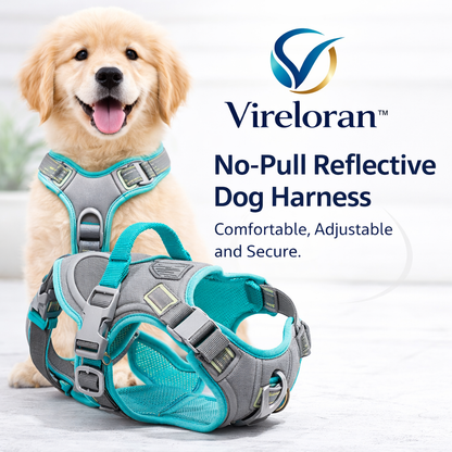 Vireloran™ Reflective No-Pull Dog Harness