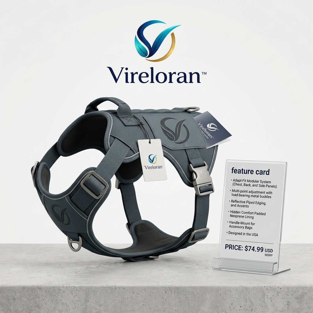 Vireloran™ Premium Adjustable Dog Harness