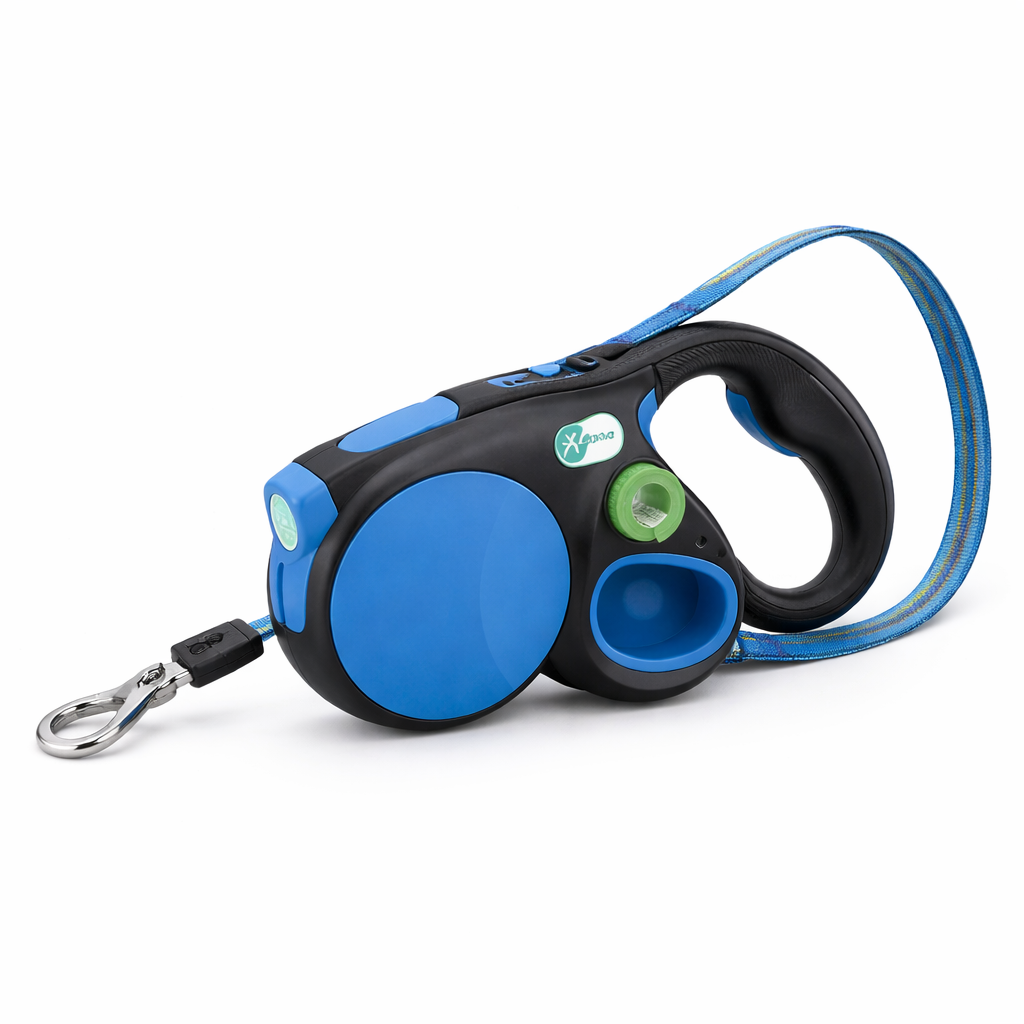 Vireloran™ All-in-One Retractable Dog Leash